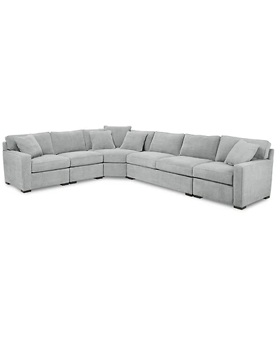 Radley 5-Pc Fabric Sectional with Apartment Sofa, Created for Macy's