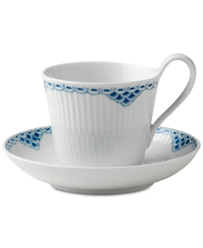 Royal Copenhagen Princess High Handle Cup & Saucer