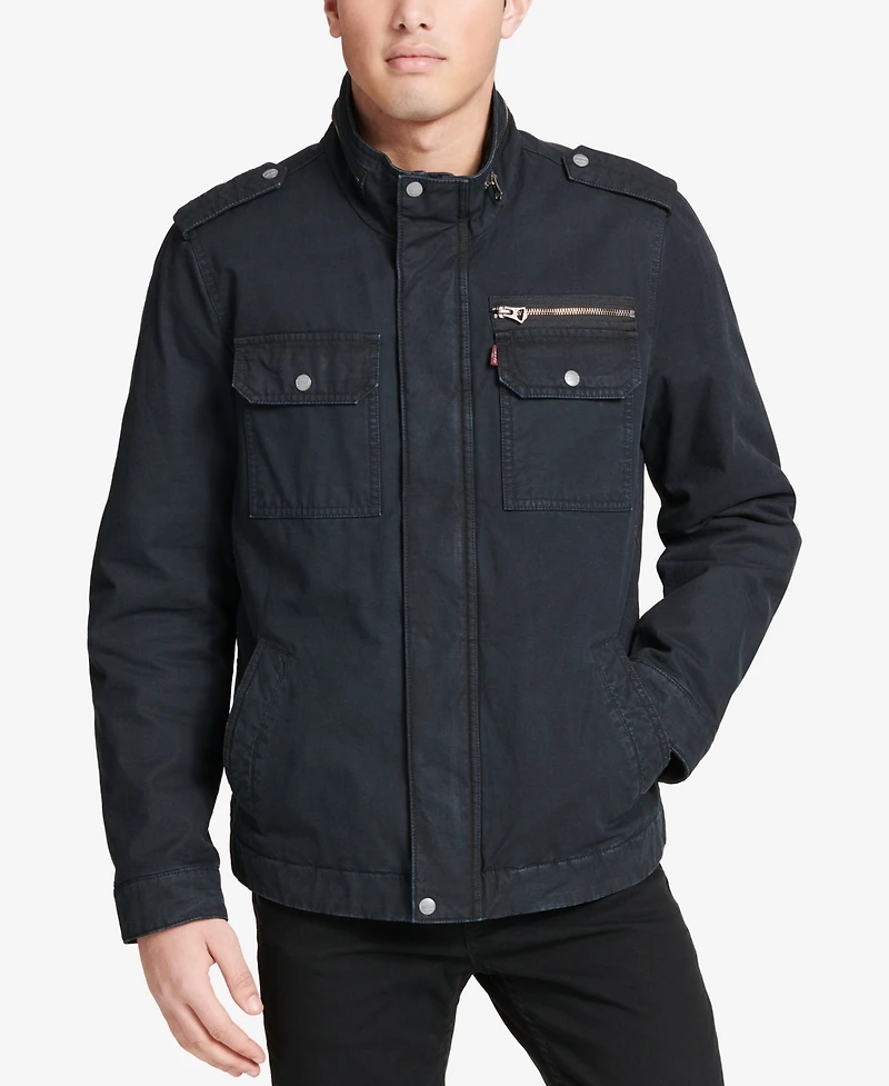Levi's Men's Cotton Zip-Front Jacket