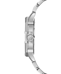 Bulova Men's Stainless Steel & Crystal-Accent Bracelet Watch 41.5mm