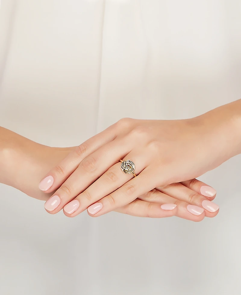 Love Knot Ring 14k Gold