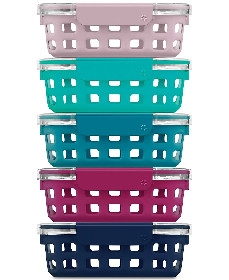 Ello 10-Piece Meal Prep Container Set