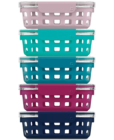 Ello 10-Piece Meal Prep Container Set