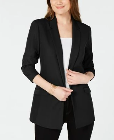 I.N.C. International Concepts Womens Menswear Blazer P Xs 4x Created For Macys