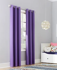 Riley Kids Bedroom Blackout Grommet Curtain Panel