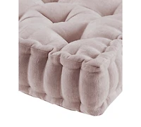 Intelligent Design Azza Chenille Decorative Floor Pillow, 20" x 20"