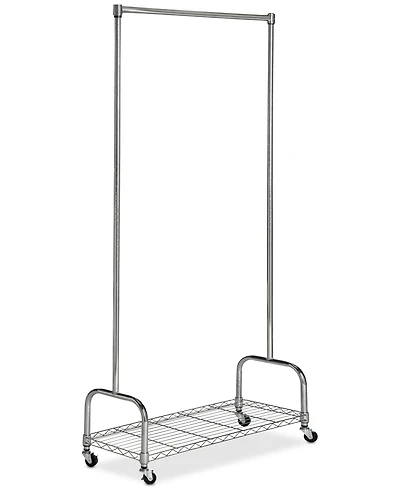 Christian Chrome Wire Single Rod Clothes Rack