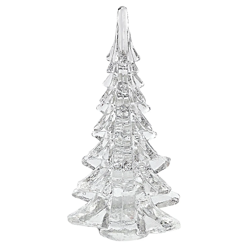 Christmas Tree 10 Inch Art Glass Sculpture