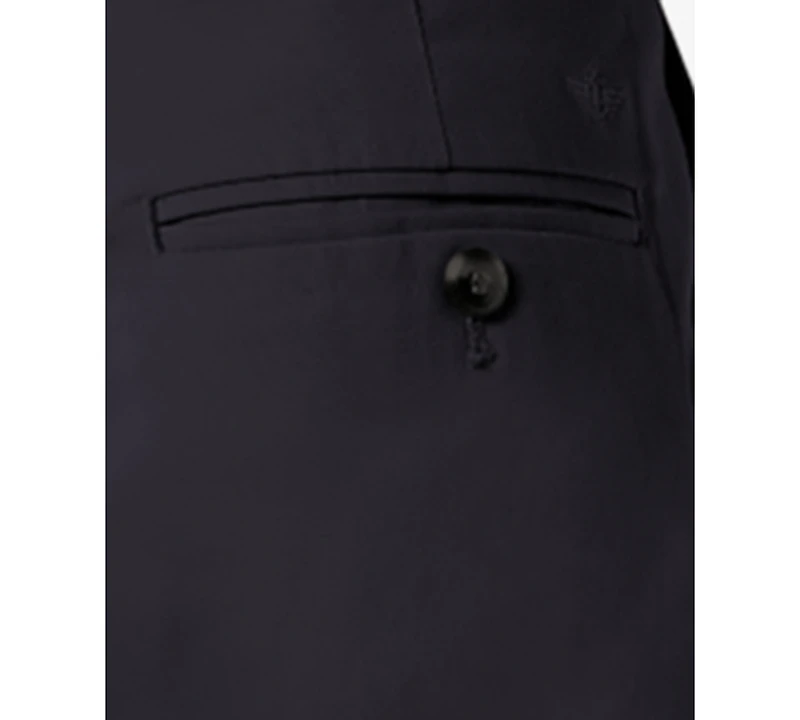 Dockers Men's Signature Lux Cotton Straight Fit Creased Stretch Khaki Pants