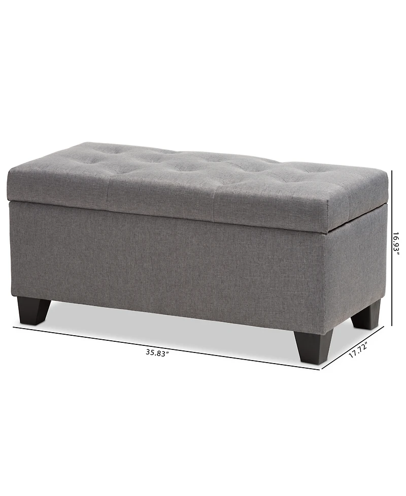 Michaela Storage Ottoman