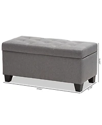 Michaela Storage Ottoman