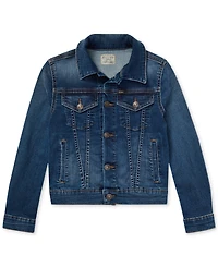 Polo Ralph Lauren Big Girls Lightweight Denim Trucker Jacket