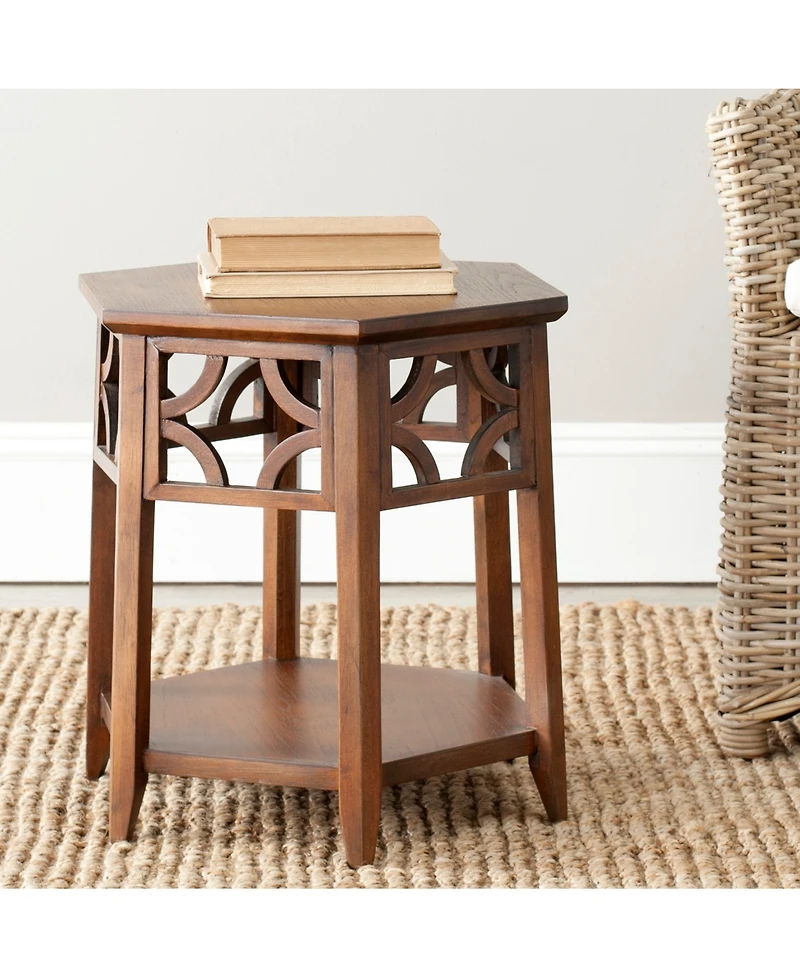 Connor Hexagon End Table