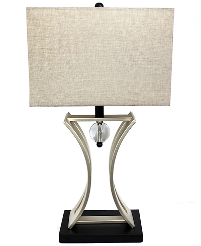 Elegant Designs Chrome Executive Business Table Lamp