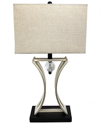 Elegant Designs Chrome Executive Business Table Lamp