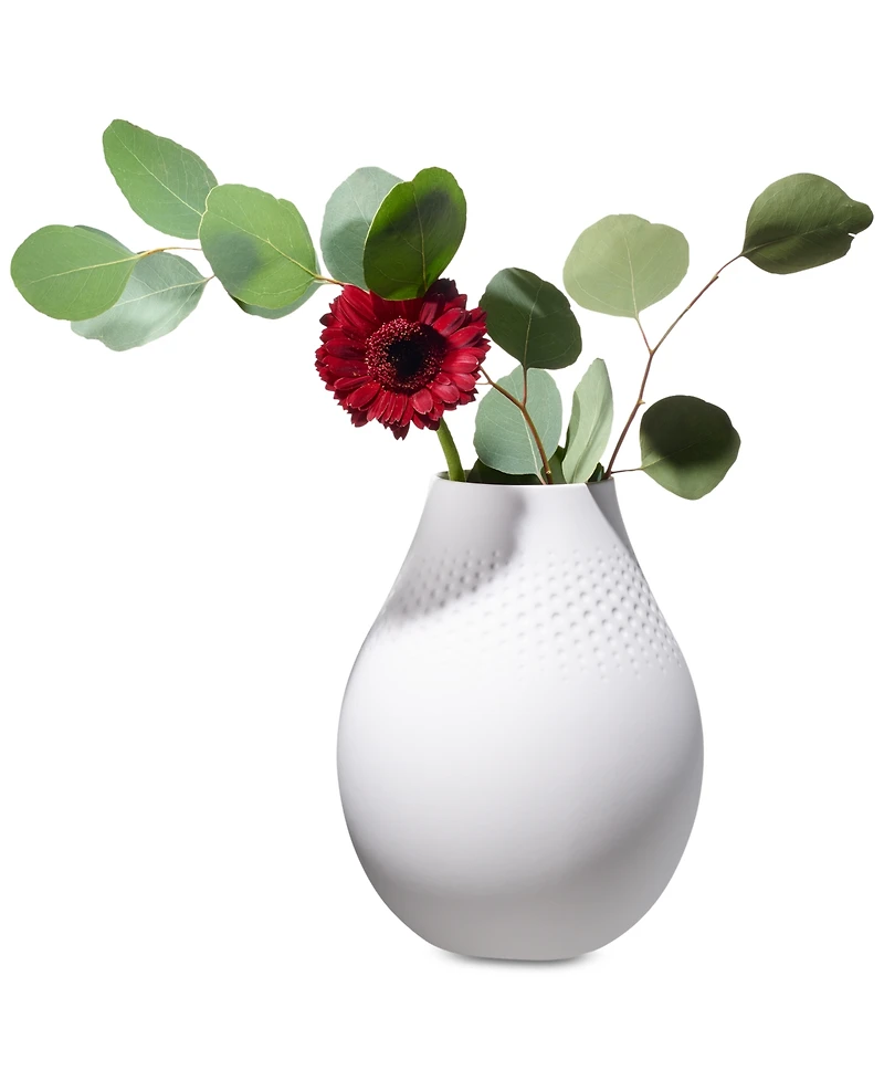 Villeroy & Boch White Perle Vase No.2