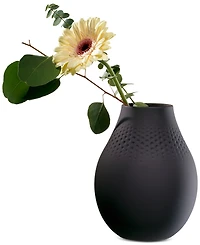 Villeroy & Boch Black Perle Vase No.2