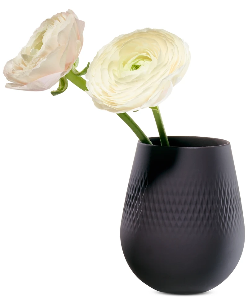 Villeroy & Boch Black Carre Vase No.2