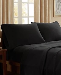 Closeout! Jla Home Peak Performance 3M-Scotchgard Micro-Fleece 3-Pc. Sheet Set, Twin