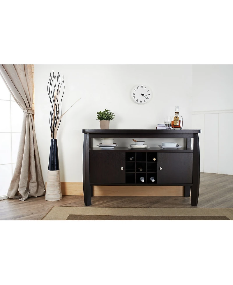 Mendota Contemporary Buffet Table