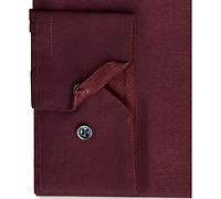 Society of Threads Men's Slim-Fit Non-Iron Performance Solid Dress Shirt