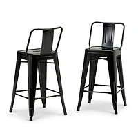 Set of 2 Rayne Counter Stool