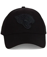 '47 Brand Jacksonville Jaguars Black & Black Mvp Strapback Cap