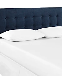 Emily King Upholstered Fabric Headboard