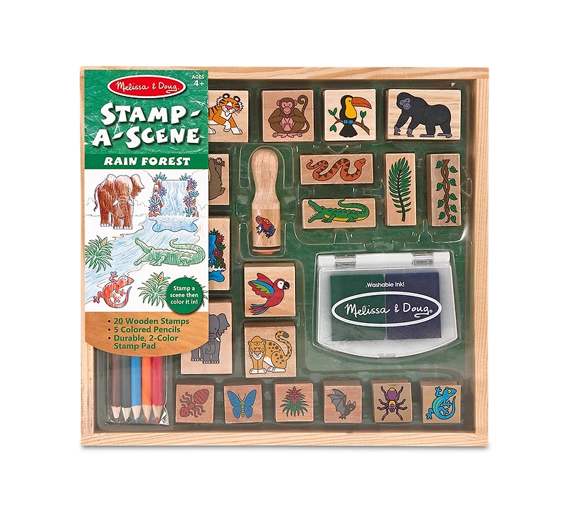 Melissa & Doug Stamp-a-Scene Stamp Set