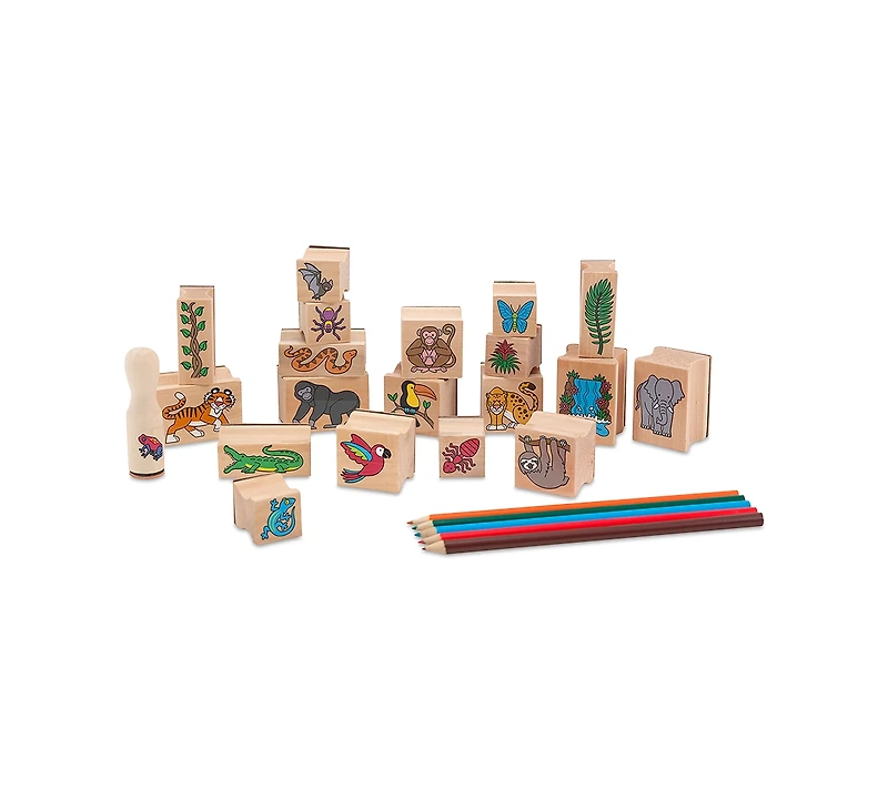 Melissa & Doug Stamp-a-Scene Stamp Set