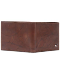 Tommy Hilfiger Men's Traveler Rfid Extra-Capacity Bifold Leather Wallet