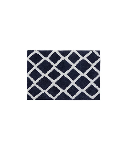 Madison Park Bittman Tufted Reversible Microfiber Bath Rug, 21" x 34"