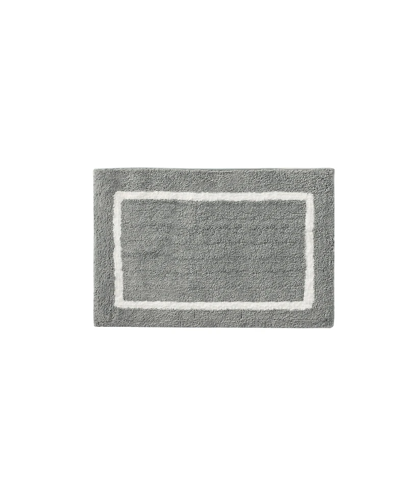 Madison Park Bittman Tufted Reversible Microfiber Bath Rug, 21" x 34"