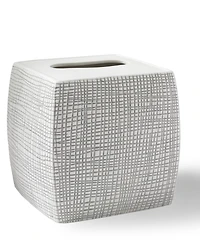 Cassadecor Cestino Embossed Porcelain Tissue Box Cover