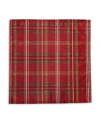 Elrene Shimmering Plaid Napkins, Set of 4