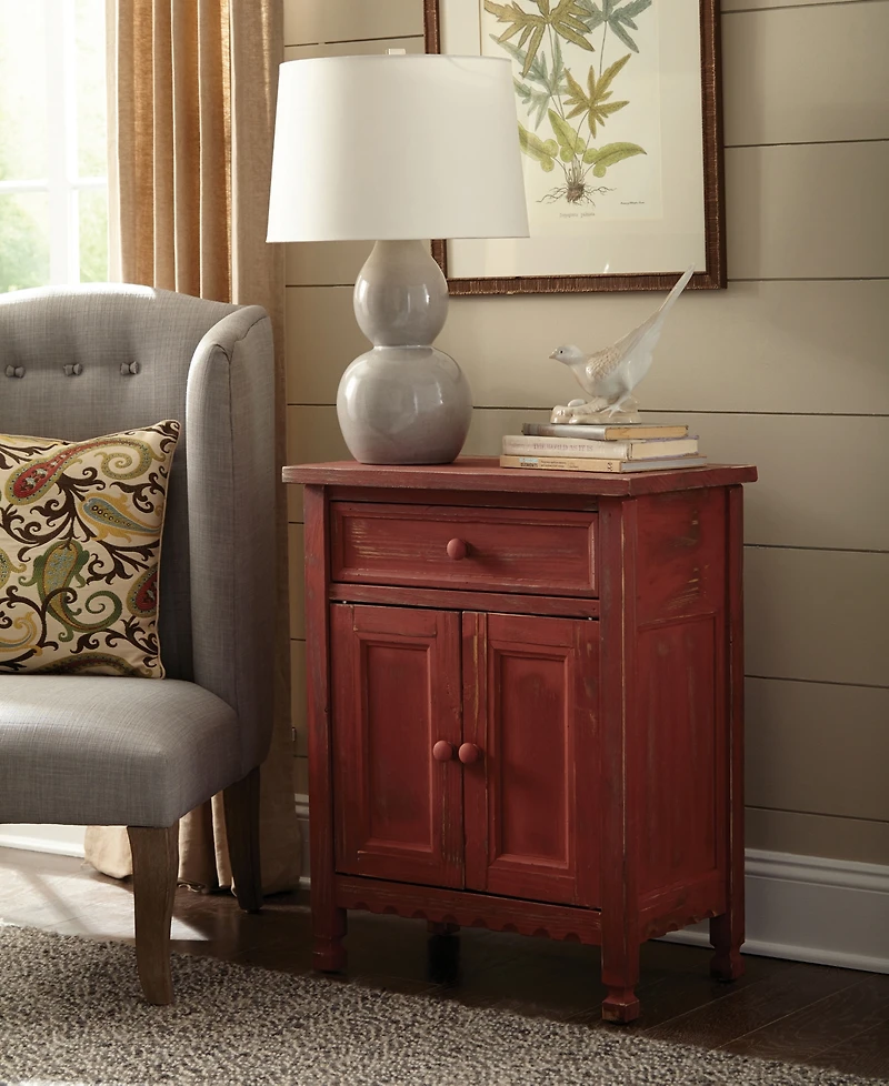 Country Cottage Accent Cabinet