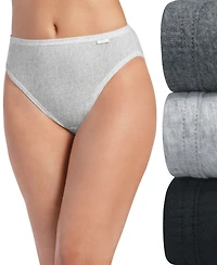 Jockey Elance French Cut 3 Pack Underwear 1485 1487, Extended Sizes