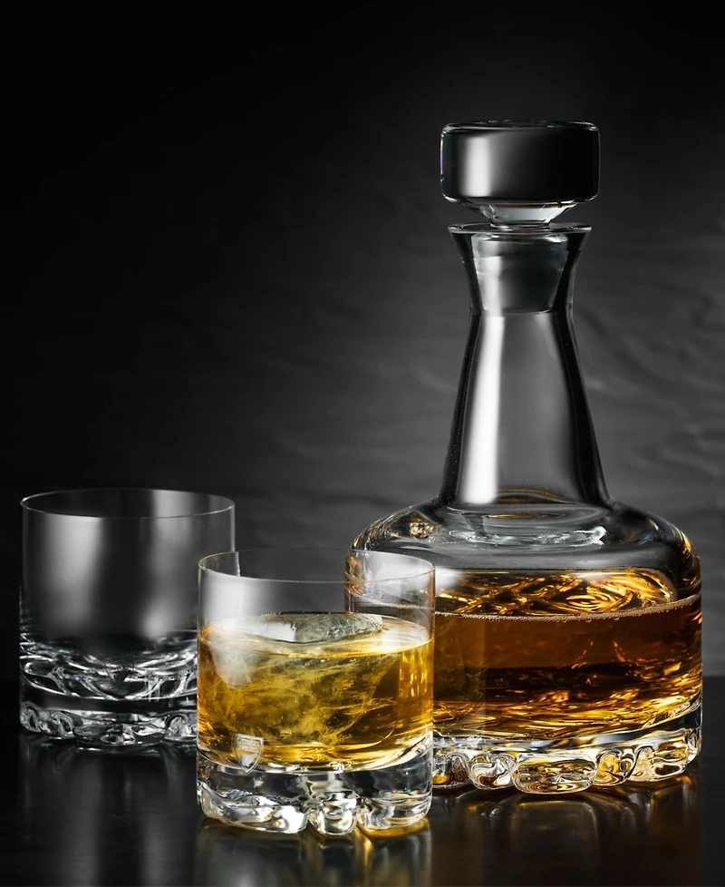 Orrefors Erik Double Old Fashioned Glasses, Set of 4
