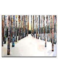 Ready2HangArt, 'Winter Grove' Canvas Wall Art