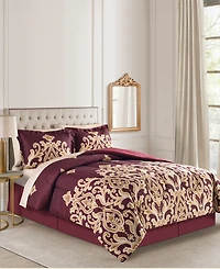 Fairfield Square Collection Amalanta Reversible 8-Pc. Comforter Sets, Exclusively at Macy's