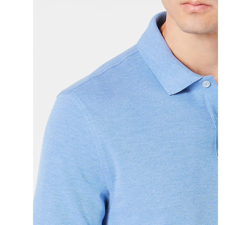 Club Room Men's Classic Fit Performance Stretch Polo, Created for Macy's