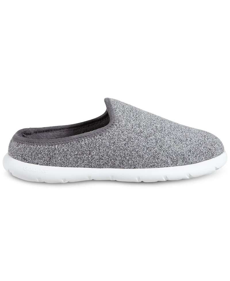 Isotoner Men's Zenz Sport Indoor/Outdoor Knit Slippers