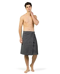 Linum Home Men's Terry Bath Wrap