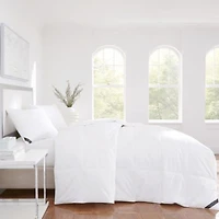 J Queen New York Royalty Allergen Barrier Down Alternative 233 Thread Count Cotton Comforters