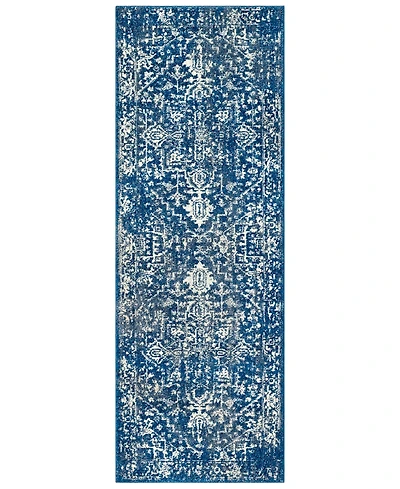 Livabliss Harput Hap-1022 Dark Blue 2'7" x 7'3" Area Rug