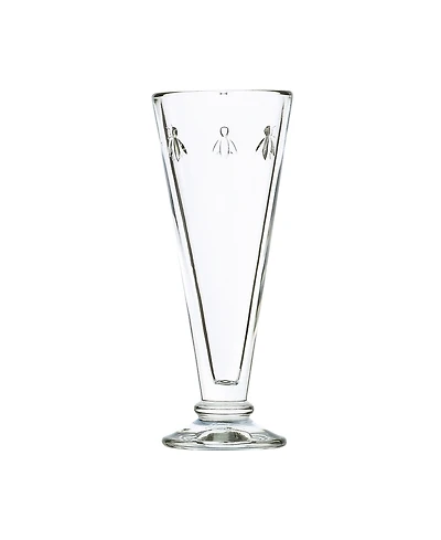 La Rochere Glassware Napoleon Bee 6-ounce Flutes, Set of 6