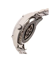 Heritor Automatic Daniels Silver Stainless Steel Watches 43mm