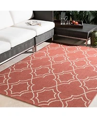 Livabliss Alfresco Alf 9591 Rust Area Rug Collection