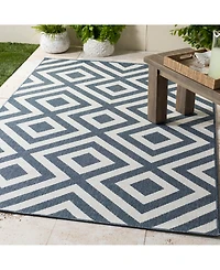 Livabliss Alfresco Alf-9657 Charcoal 2'3" x 11'9" Runner Area Rug, Indoor/Outdoor