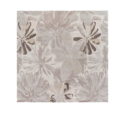 Livabliss Athena Ath-5135 Taupe 4' Square Area Rug